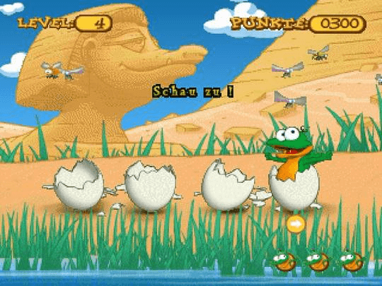 Schnappi das kleine Krokodil 3 Fun-Games screenshot 4 for Playstation